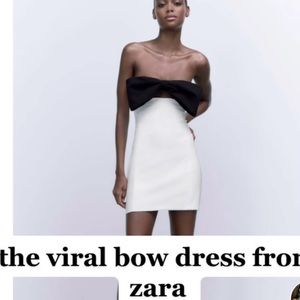 Bow dress from Zara